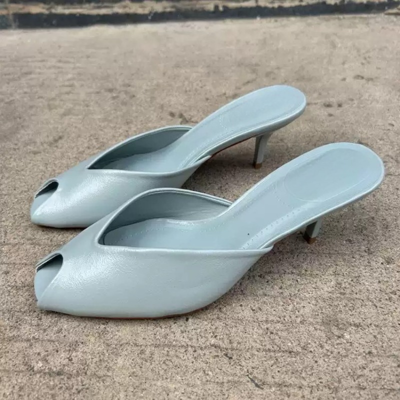 Women'S Shoes Navy Blue - Women's Heels Sandals Elegant Light Blue