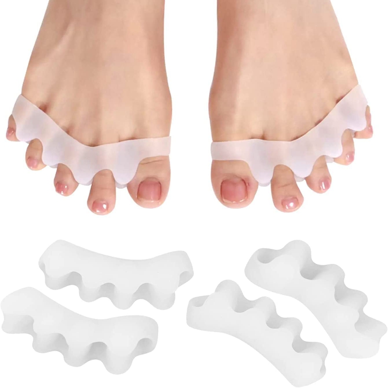 1 Pair Silicone Toe Separators - đánh giá và giá Women'S Shoes For Bunions