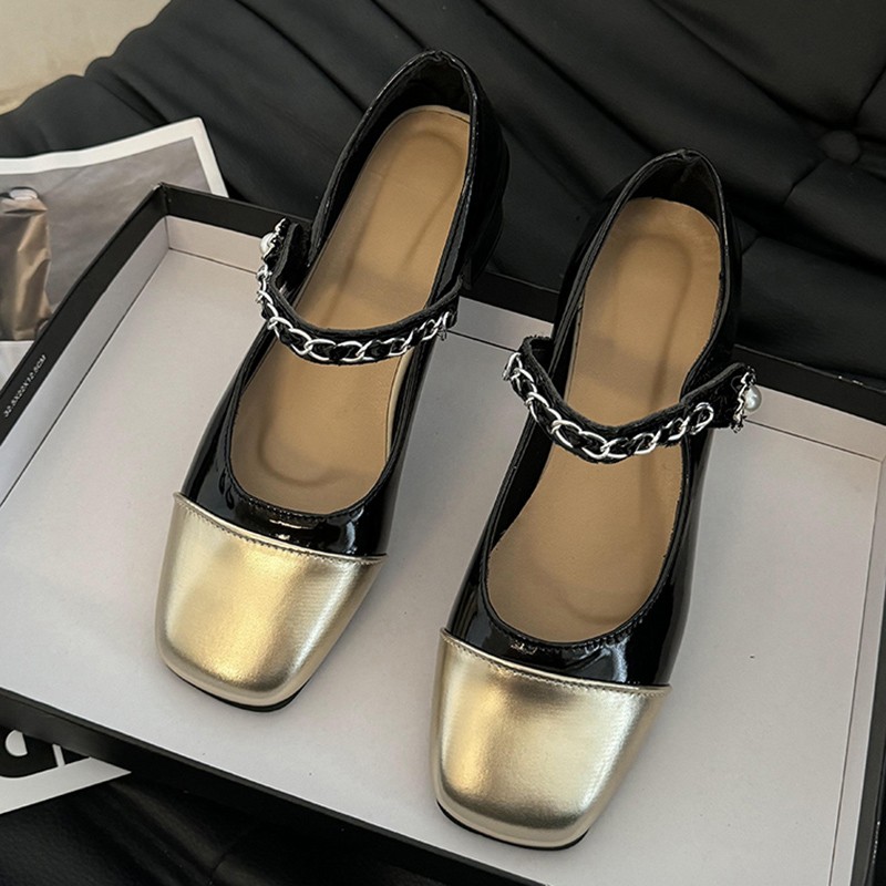 2026 Pearl Clasp Thick-Topped  - đánh giá và giá Women'S Shoes Quality