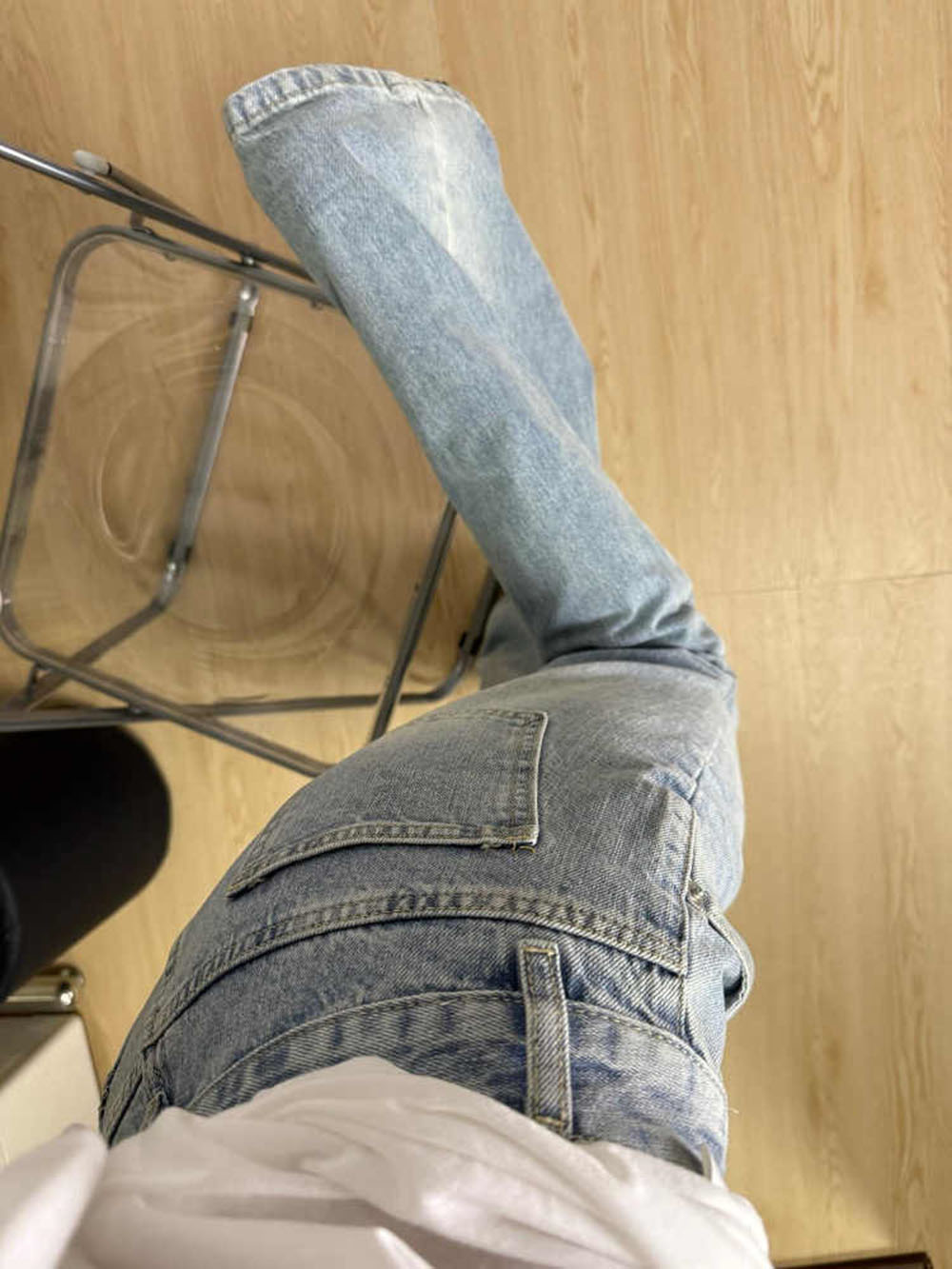 Lace Design Light Blue Woman D - đánh giá và giá Women Shoes Jeans