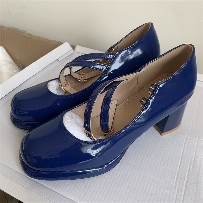 Elegant High Heels Pumps Women - đánh giá và giá Women'S Shoes Navy Blue