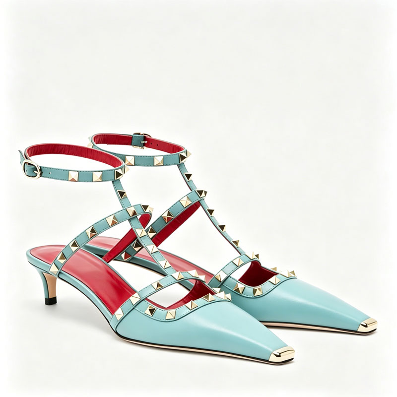 2026 Women's Rivet Low Heel Sq - đánh giá và giá Women'S Shoes Quality