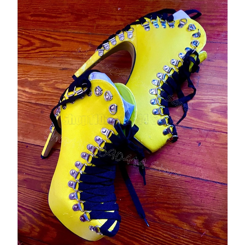 Yellow Strappy Blue Suede Squa - đánh giá và giá Women'S Shoes Navy Blue