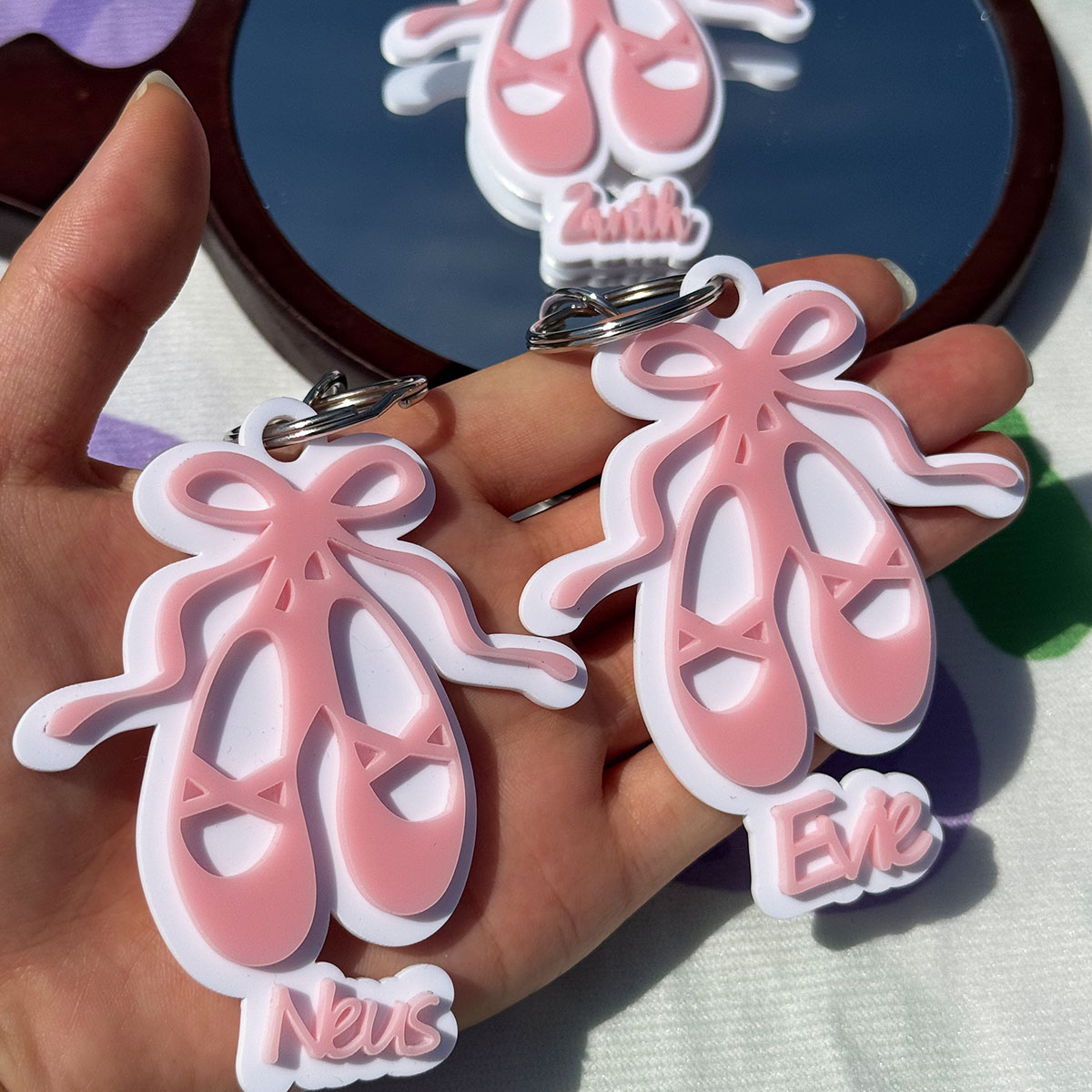 Custom Name Acrylic Keychain P - đánh giá và giá Women Shoes Name