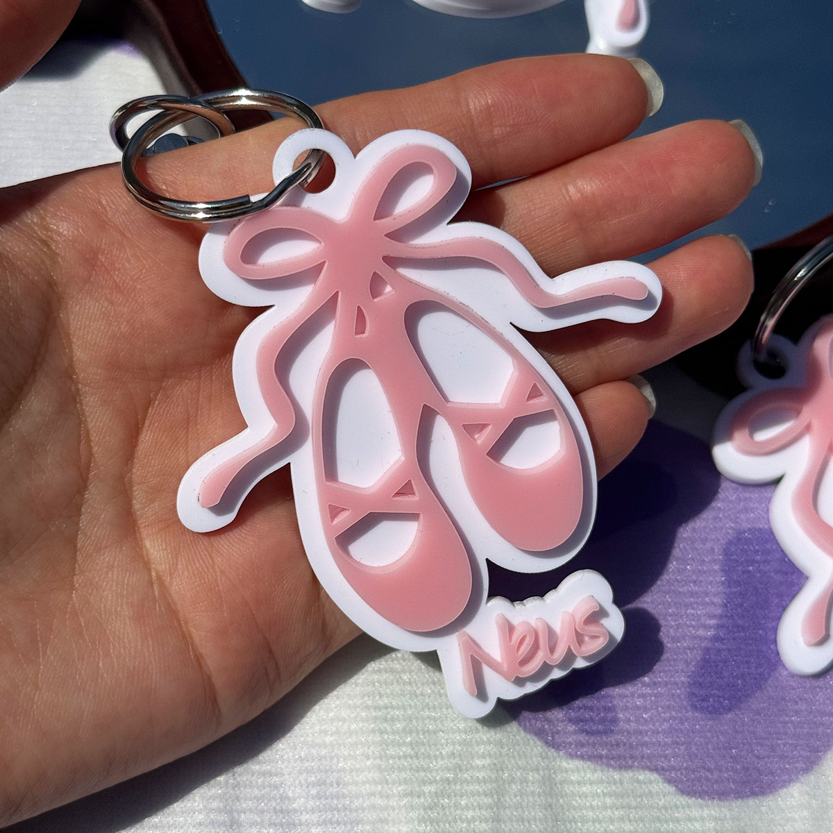 Custom Name Acrylic Keychain P - đánh giá và giá Women Shoes Name