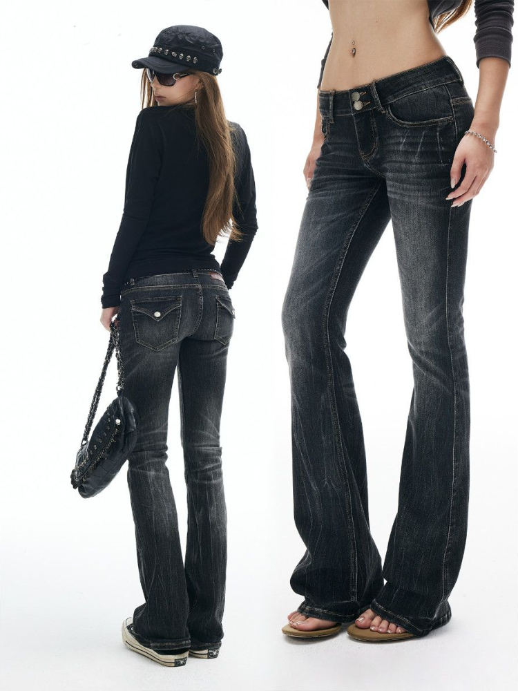 Fashion texture retro autumn n - đánh giá và giá Women Shoes Jeans